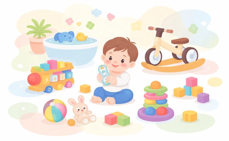 【2026年版】1歳の子どもに買ってよかったおもちゃ5選｜知育・お風呂・歩行サポートまでおすすめ紹介